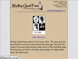 Sites similar to wadleyquailfarm.com