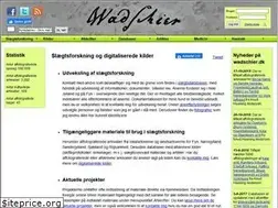 Sites similar to wadschier.dk