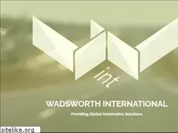 Sites similar to wadsworthint.com