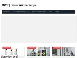 Sites similar to waermepumpe-bwp.de