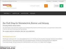 Sites similar to waermeshop.de