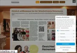Sites similar to waeschegalerie-heinemann.de