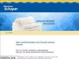 Sites similar to waescherei-schaper.de