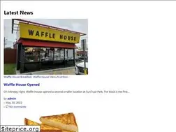Sites similar to wafflehousemenu.us