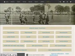 Sites similar to waflfootyfacts.net