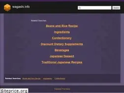 Sites similar to wagashi.info