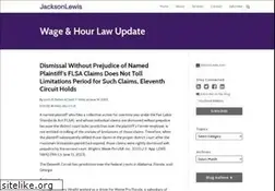 Sites similar to wageandhourlawupdate.com