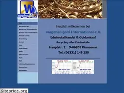 Sites similar to wagenergold.de