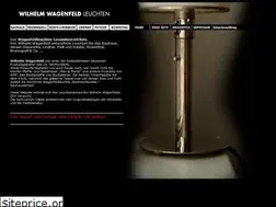 Sites similar to wagenfeldleuchten.de