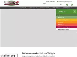 Sites similar to wagin.wa.gov.au