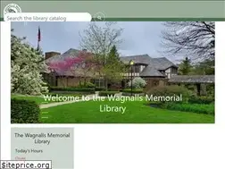Sites similar to wagnallslibrary.org