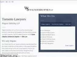 Sites similar to wagnersidlofsky.com