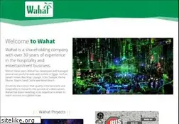 Sites similar to wahat.com