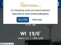 Sites similar to wahcricket.com