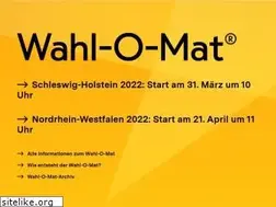Sites similar to wahl-o-mat.de
