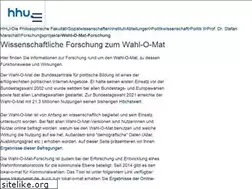 Sites similar to wahl-o-mat.uni-duesseldorf.de