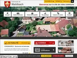 Sites similar to wahlbach.fr