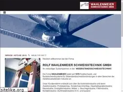 Sites similar to wahlenmeier.de
