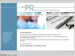 Sites similar to wahlers-pr.de