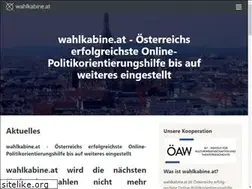 Sites similar to wahlkabine.at