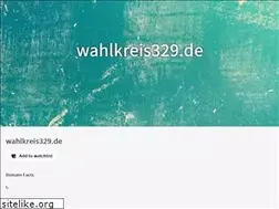 Sites similar to wahlkreis329.de
