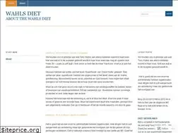 Sites similar to wahlsdiet.wordpress.com