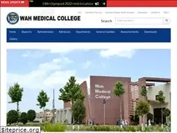 Sites similar to wahmedicalcollege.edu.pk