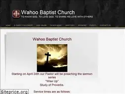 Sites similar to wahoochurch.org