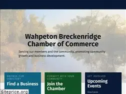 Sites similar to wahpetonbreckenridgechamber.com