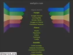 Sites similar to wahpix.com