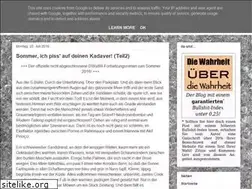 Sites similar to wahrheitueberwahrheit.blogspot.com