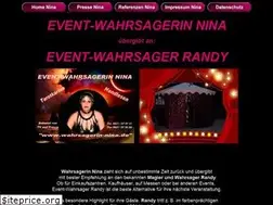 Sites similar to wahrsagerin-nina.de
