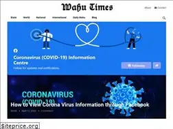 Sites similar to wahutimes.com