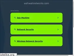 Sites similar to wahwahnetworks.com