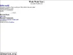 Sites similar to wahwahyar.com