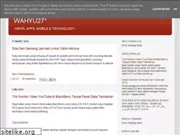 Sites similar to wahyu27.blogspot.com