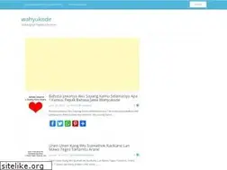 Sites similar to wahyukode.com