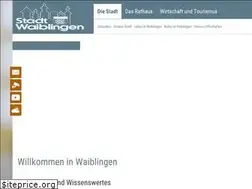 Sites similar to waiblingen.de