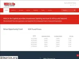 Sites similar to waicarecapital.com