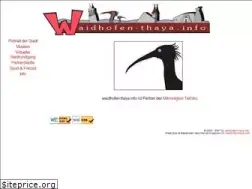 Sites similar to waidhofen-thaya.info