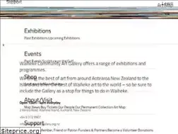 Sites similar to waihekeartgallery.org.nz