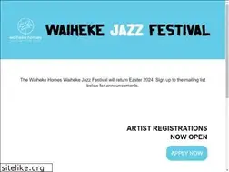 Sites similar to waihekejazzfestival.co.nz