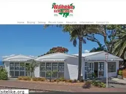 Sites similar to waihekerealestate.co.nz
