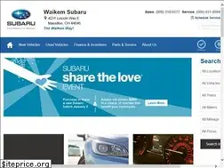 Sites similar to waikemsubaru.com