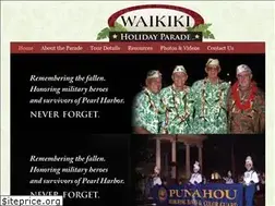 Sites similar to waikikiholidayparade.com