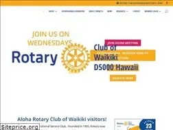 Sites similar to waikikirotary.org