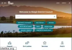 Sites similar to waipadc.govt.nz