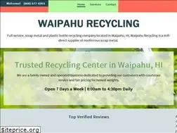 Sites similar to waipahurecycling.com