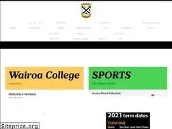 Sites similar to wairoacollege.school.nz
