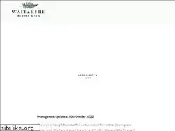 Sites similar to waitakereresort.co.nz